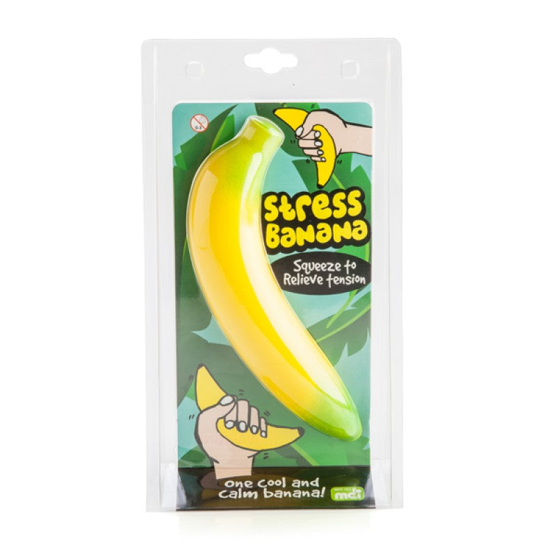 Stress Banana - Squeezy fidget stress fruit!