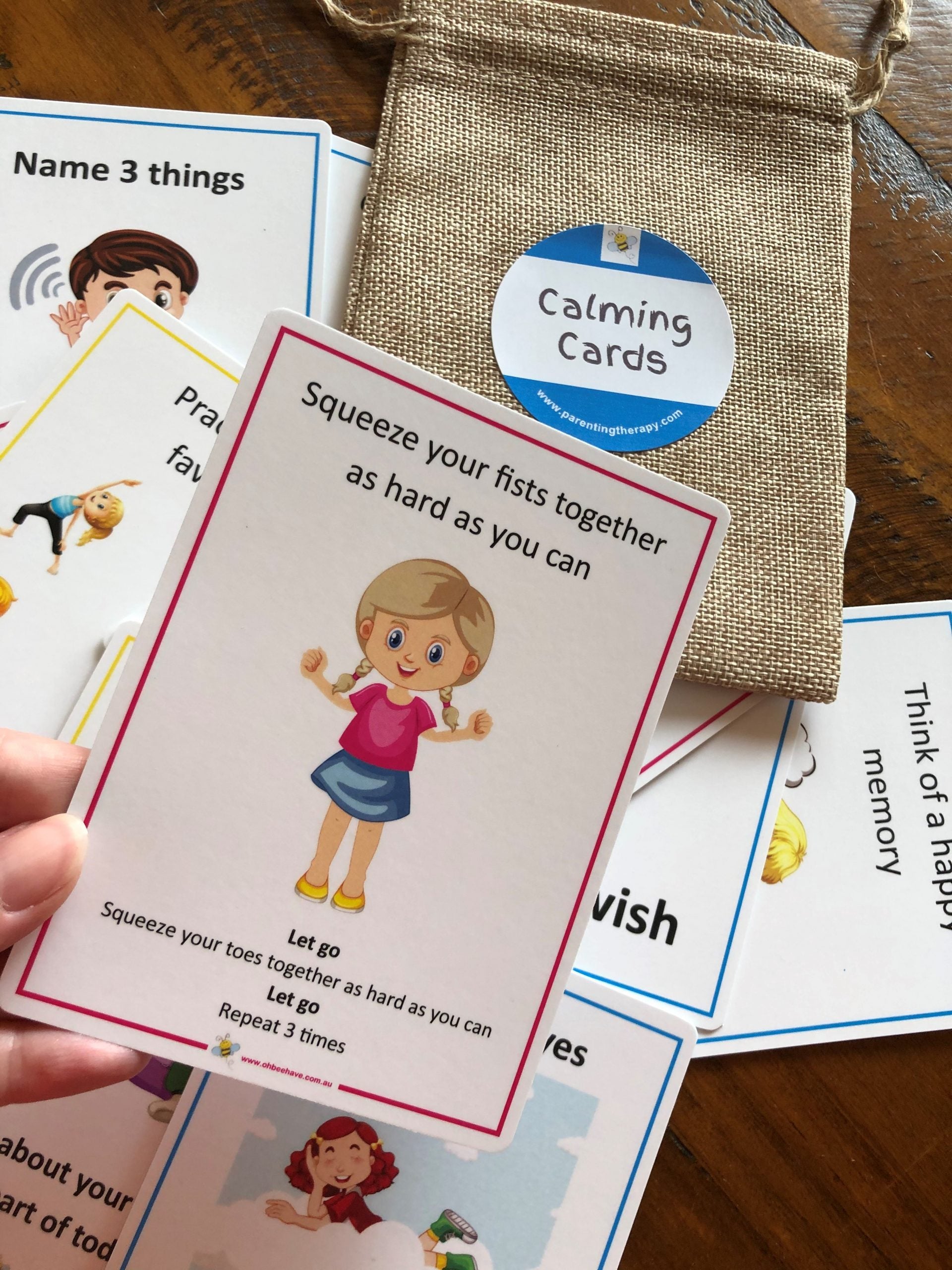Complete fitness, strength, calming & yoga card collection