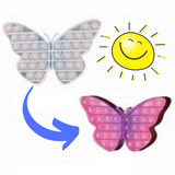 Colour Change Push & Pop - Butterfly