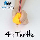 Turtle pencil grip
