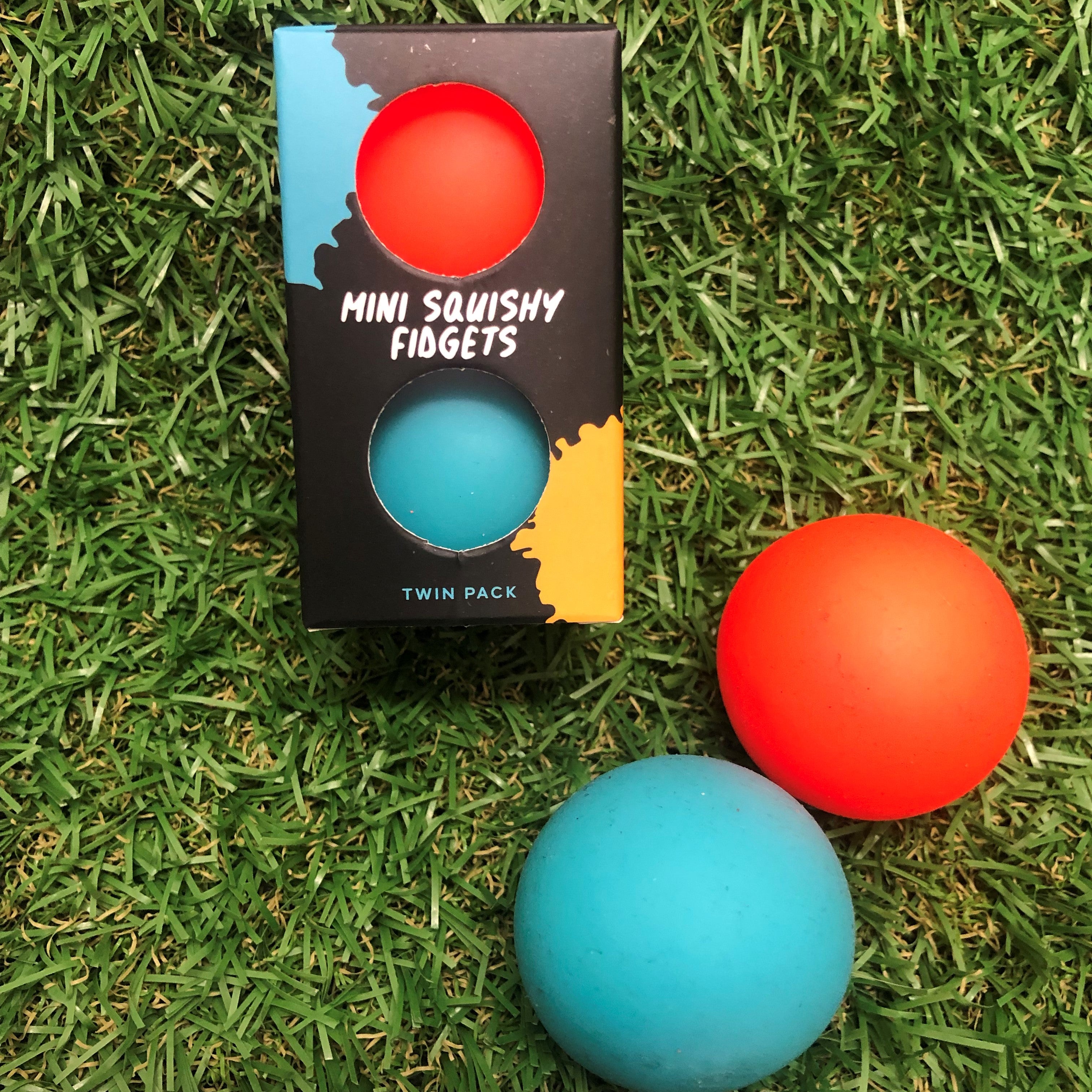 Mini Squishy Fidget Balls - Twin Pack