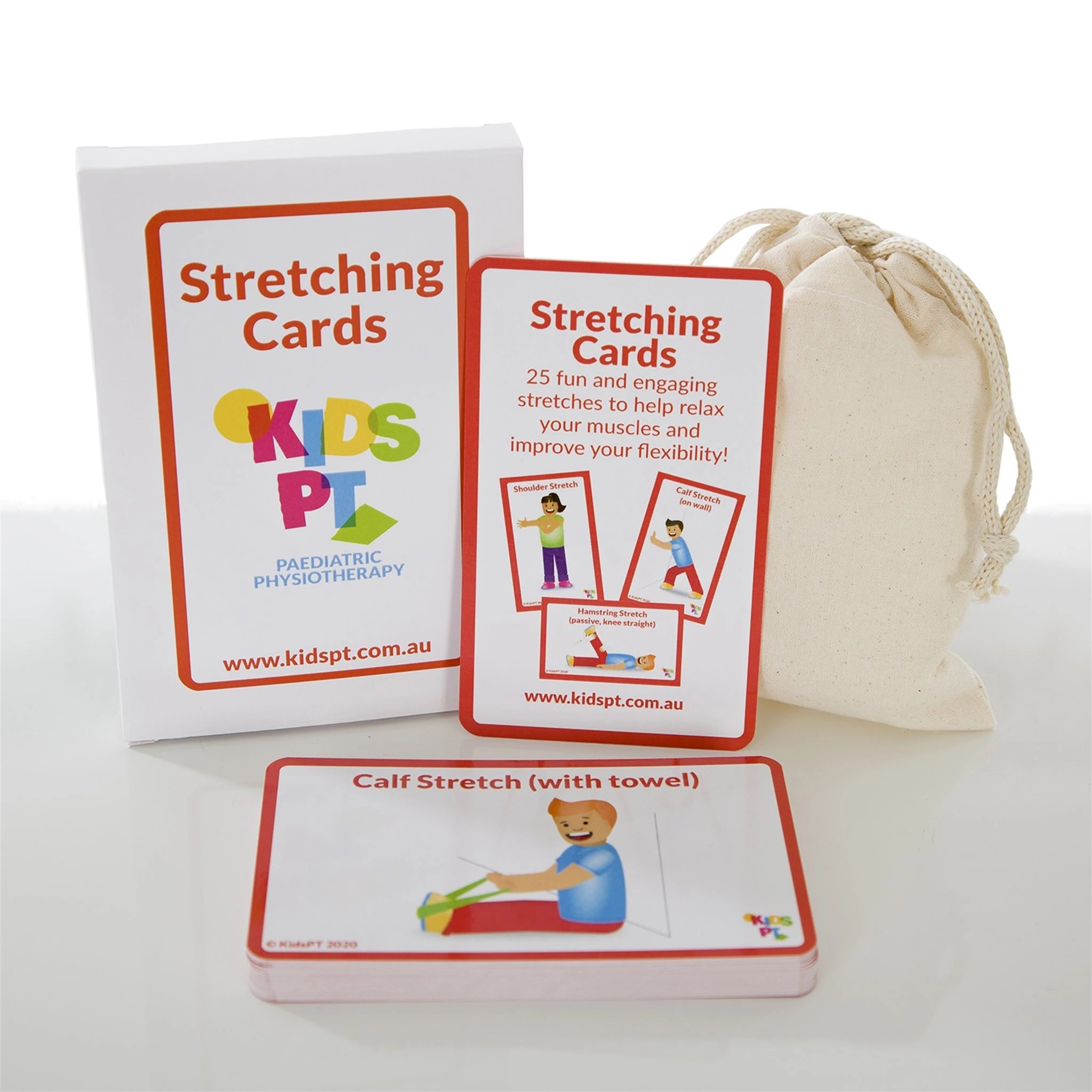 Kids PT - Stretching Cards