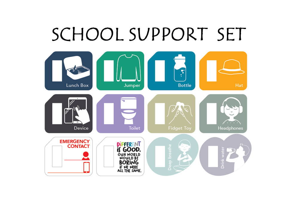 Remindables Tags - School Support Set