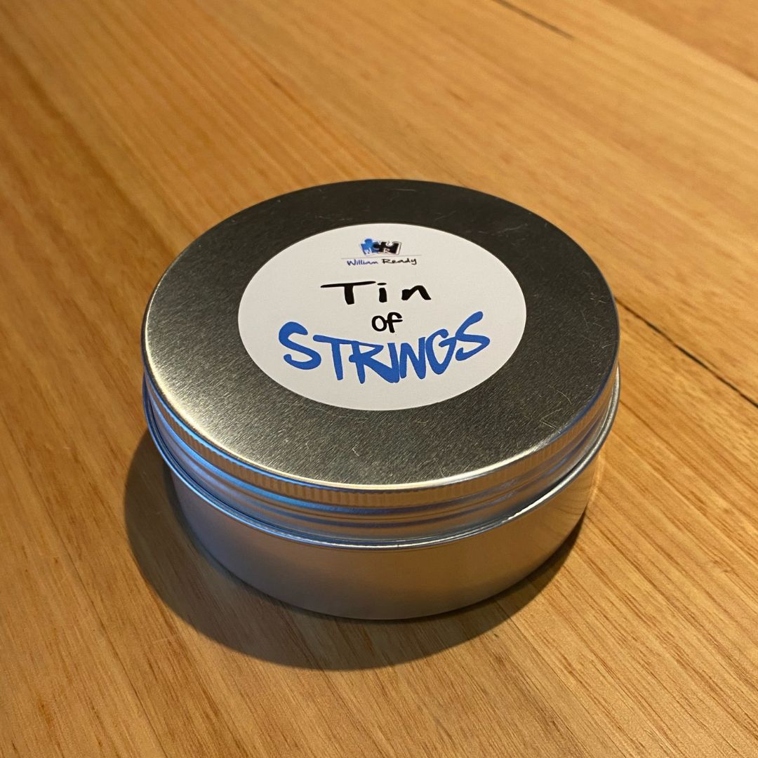 Tin of Strings - 6pcs Stretchy Strings