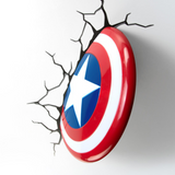 Captain America - 3D Wall Mounted Light
