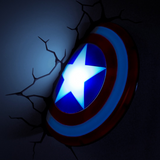 Captain America - 3D Wall Mounted Light