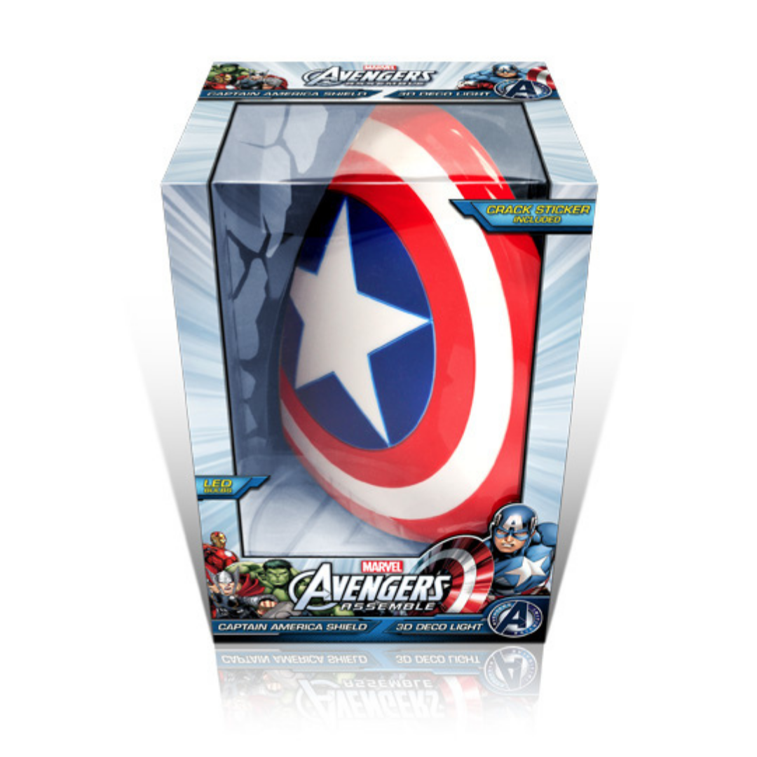 Captain America 3D Wall Mounted Light