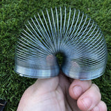Large Silver Magic Coil Spring