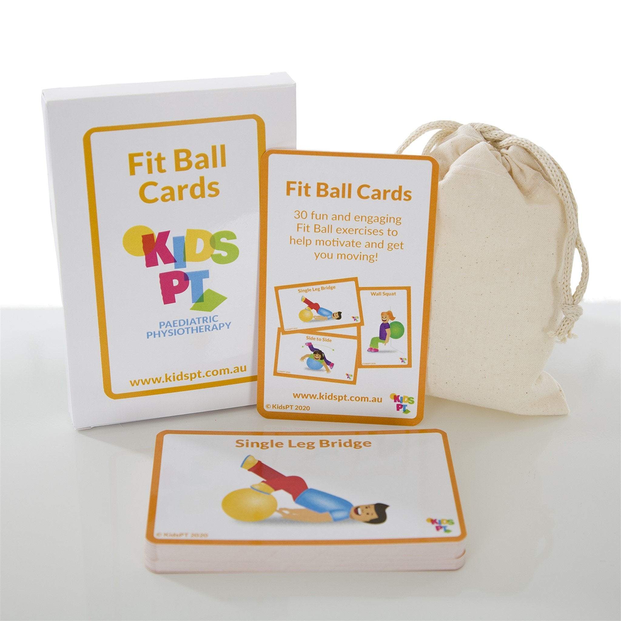 Complete fitness, strength, calming & yoga card collection