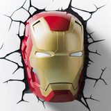 Ironman Mask - 3D Wall Mounted Light