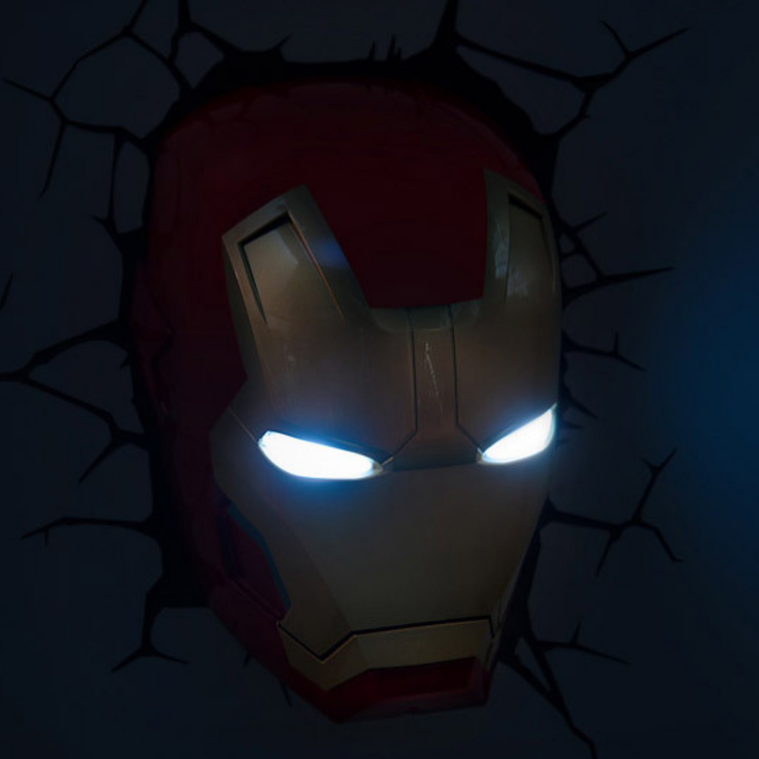 Iron man 3d online light