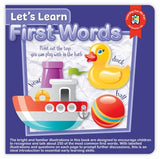 Let's Learn Book - First Words