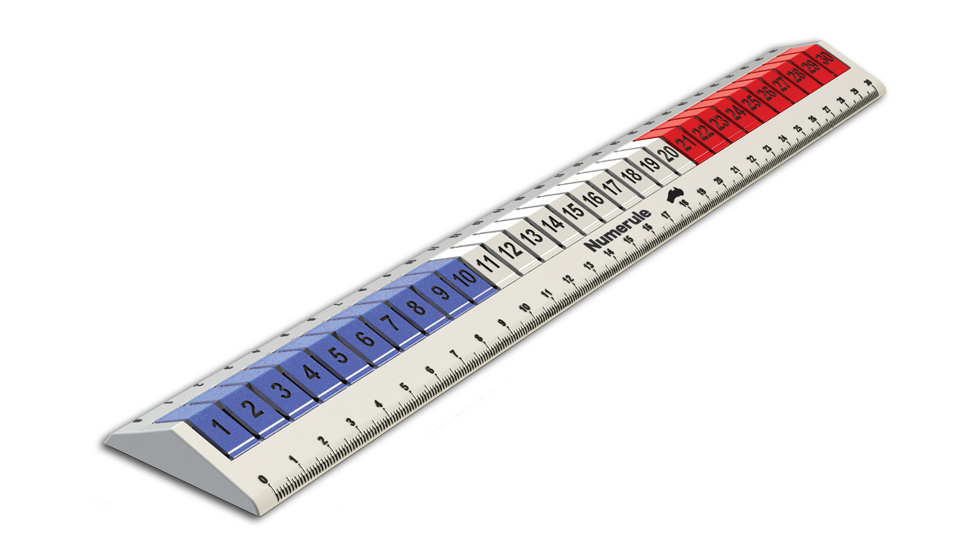 Numerule - Tactile, Sensory & Easy to Count Ruler – William Ready