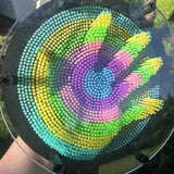 Rainbow Pin Art - Sensory