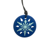 Sensory Chew Necklace - Snowflake