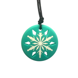 Sensory Chew Necklace - Snowflake