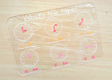 Clear Wipe Writing Board Bundle - All 6